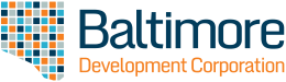 Baltimore Development Corporation logo.