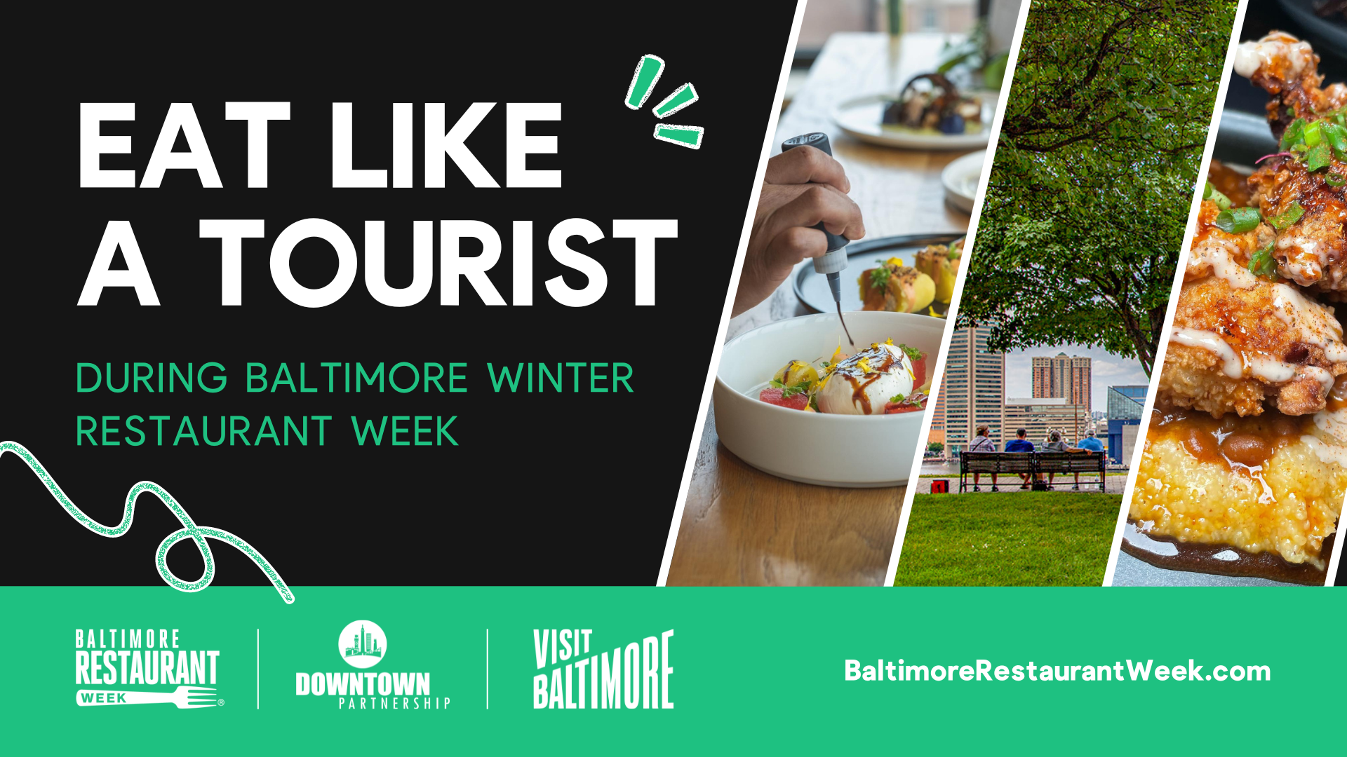 Baltimore Winter Restaurant Week 2023 Eat Like A Tourist Header