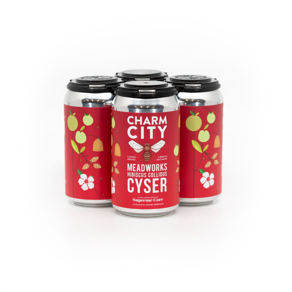 Seasonal Hibiscus Mead from Charm City Meadworks