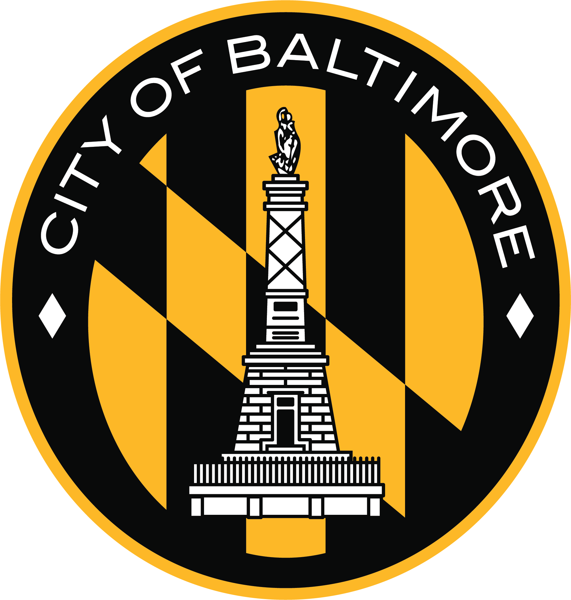 Baltimore City logo.
