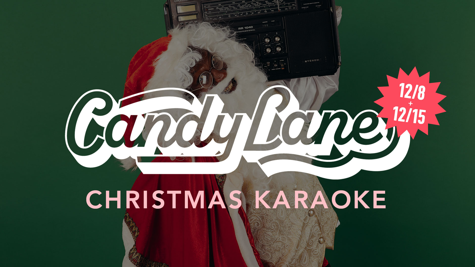 Candy Lane Christmas Karaoke