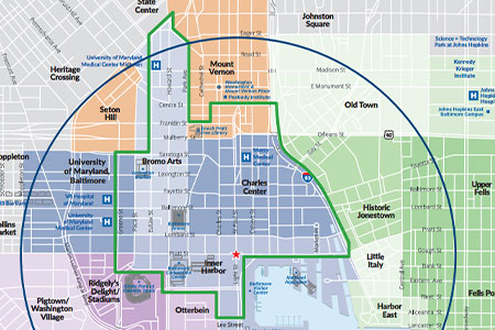 Downtown Management Authority Boundary Map Thumbnail Image