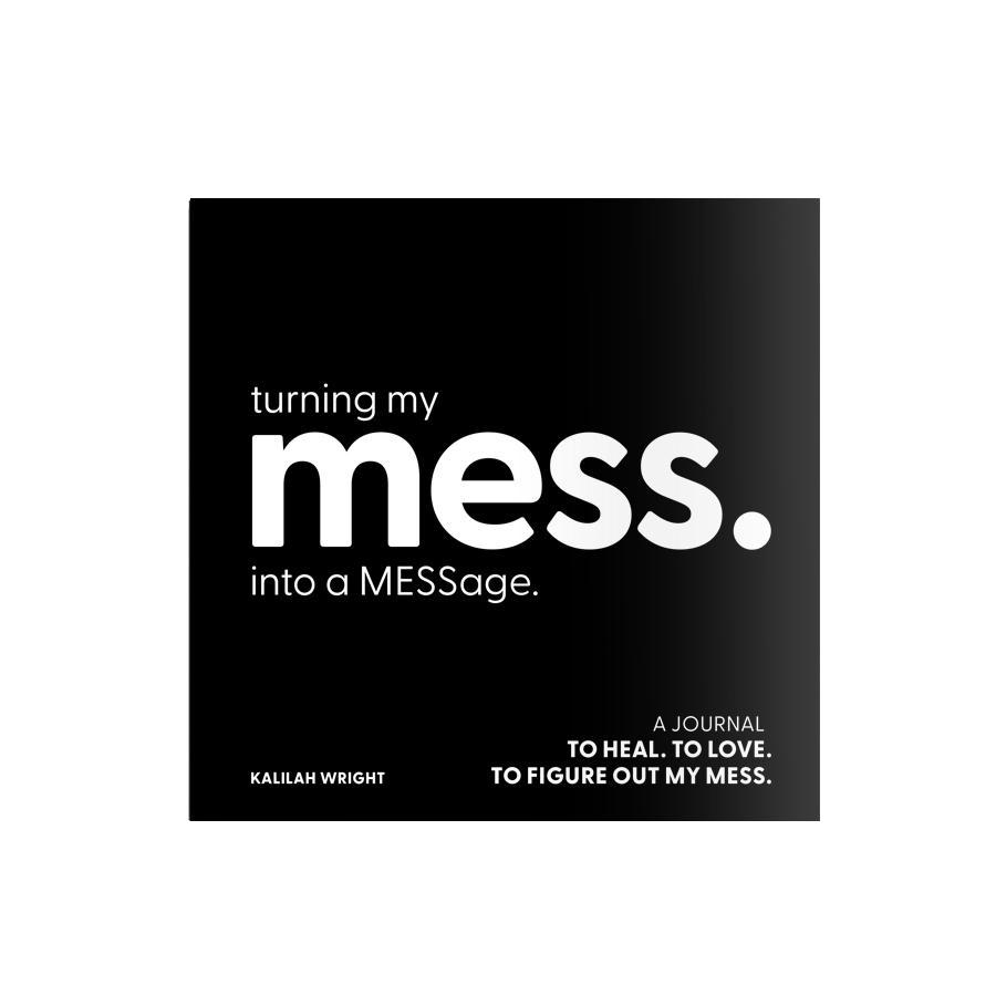 MESSage writing prompt journal from Mess in a Bottle