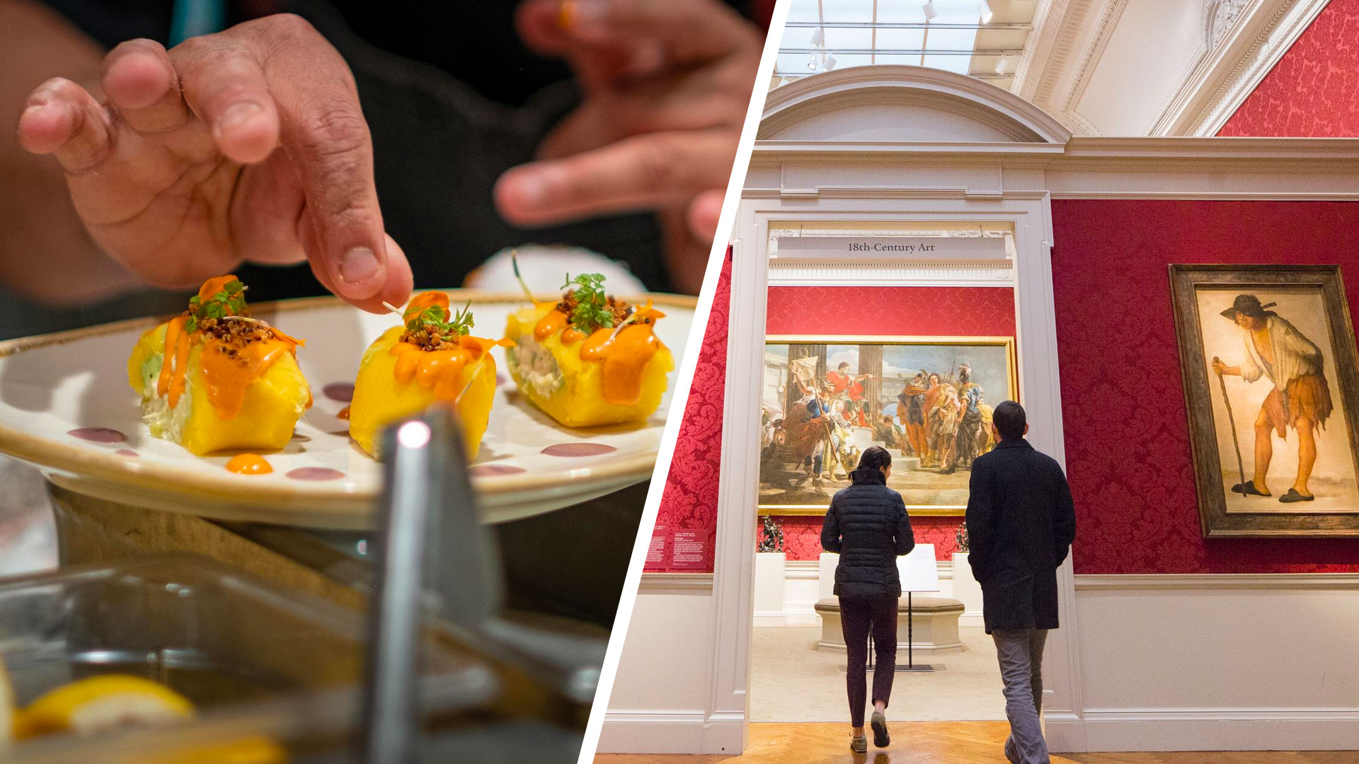 Baltimore Winter Restaurant Week Eat Like a Tourist Pairing - Topside and Walters Art Museum